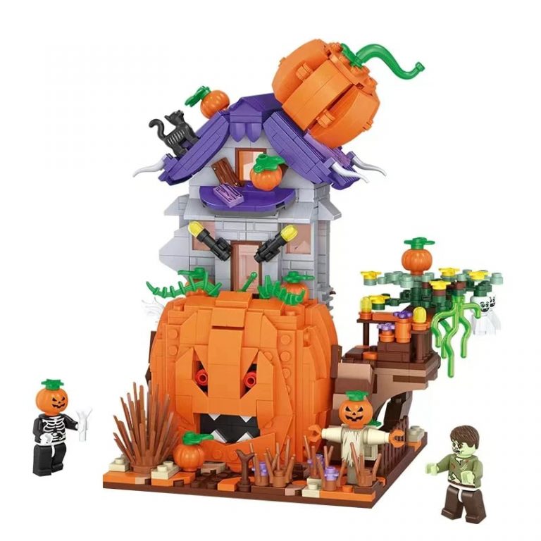 LOZ 1249 Pumpkin House With 762 Pieces