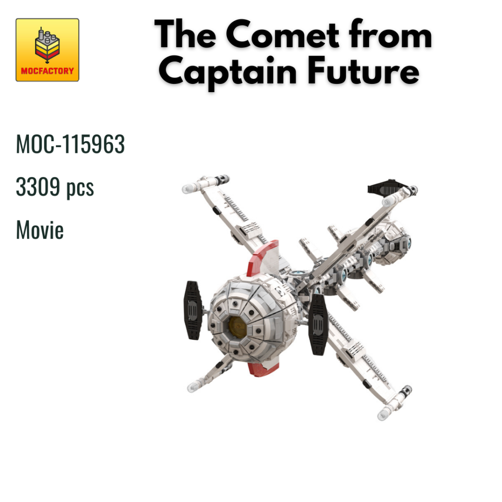  MOC-115963 The Comet from Captain Future With 3309 Pieces