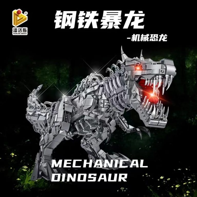 PANLOS 611016 Mechanical Tyrannosaurus With 2065 Pieces