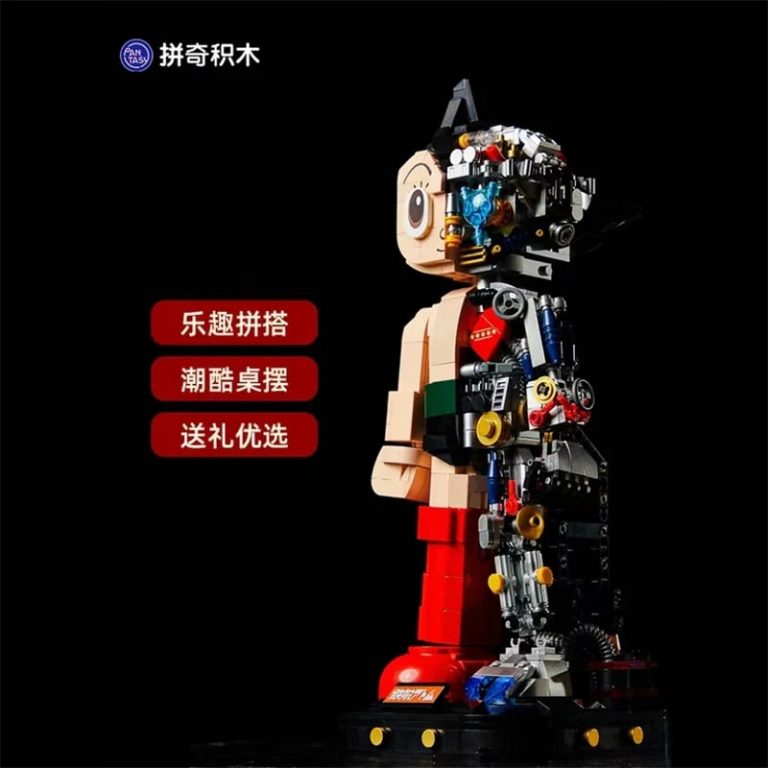 PANTASY 86203HY Astro Boy Series Mechanical Clear Version With 1250 Pieces