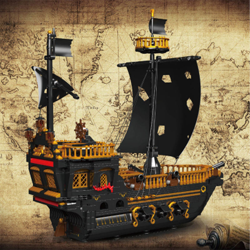 MOULD KING 13083 Pirates Seagull Ship With 1288 Pieces