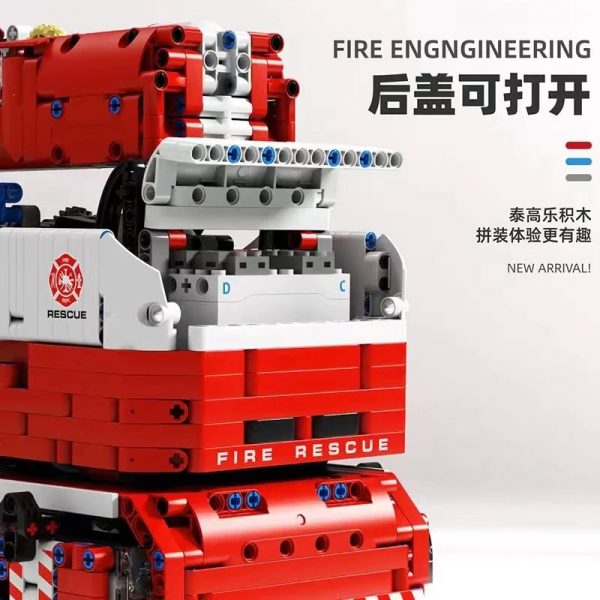 TGL 4008 Water Spray Fire Truck 2 - MOULD KING