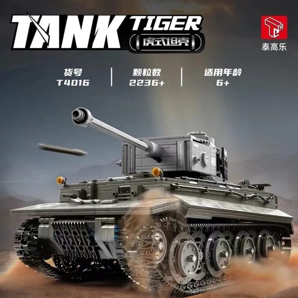 TGL T4016 RC TIGER TANK 11 - MOULD KING