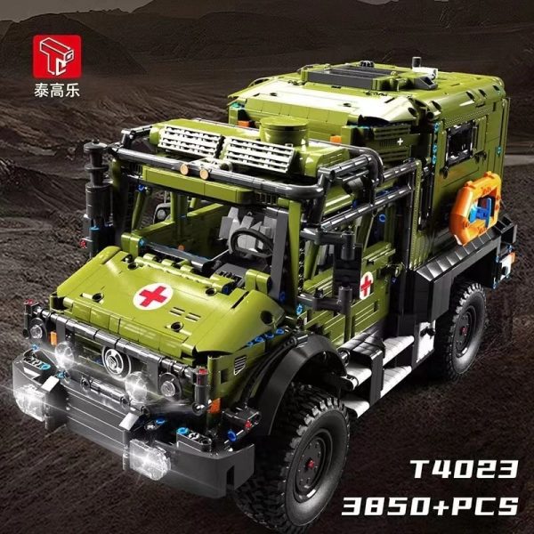 TGL T4023 Unimog Rescue Vehicle 15 - MOULD KING