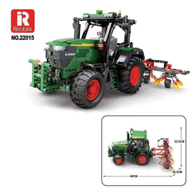 Reobrix 22015 RC Tractor With 1828 Pieces