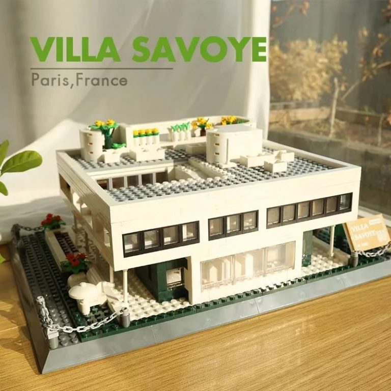 WANGE 5237 Villa Savoy With 1226 Pieces