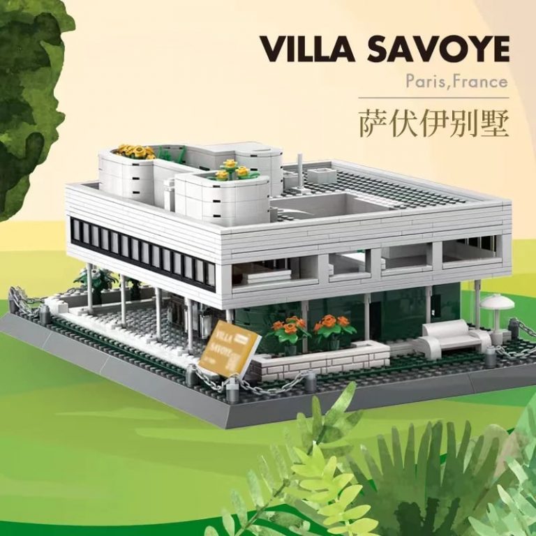 WANGE 5237 Villa Savoy With 1226 Pieces