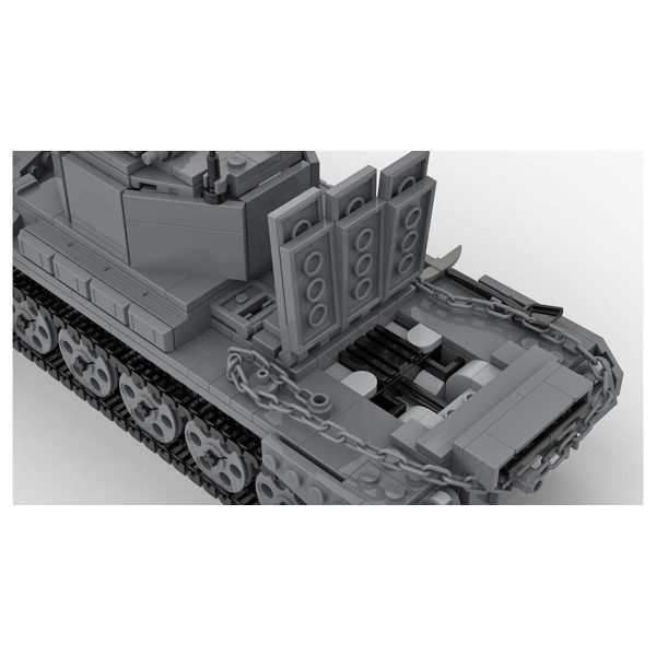 A30 Challenger Tank MOC 89517 2 - MOULD KING