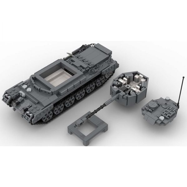 A30 Challenger Tank MOC 89517 5 - MOULD KING