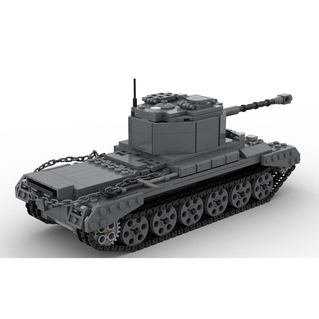 MOC-89517 A30 Challenger Tank With 979PCS