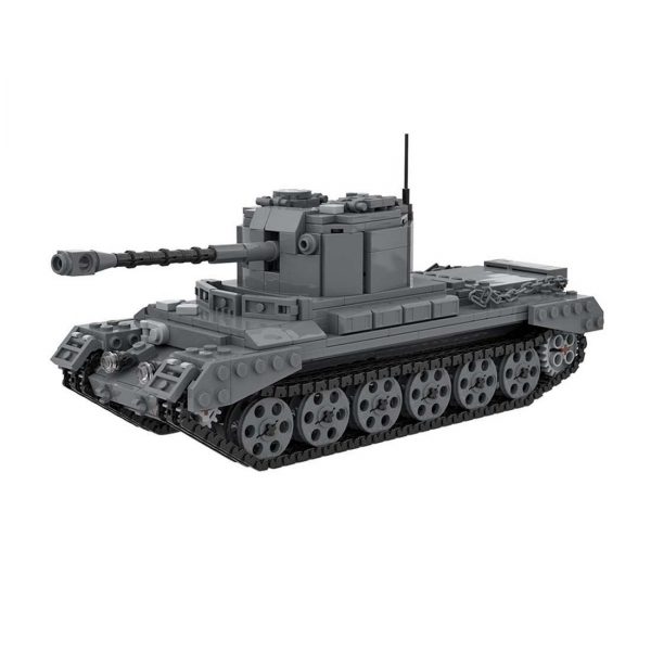 A30 Challenger Tank MOC 89517 7 - MOULD KING