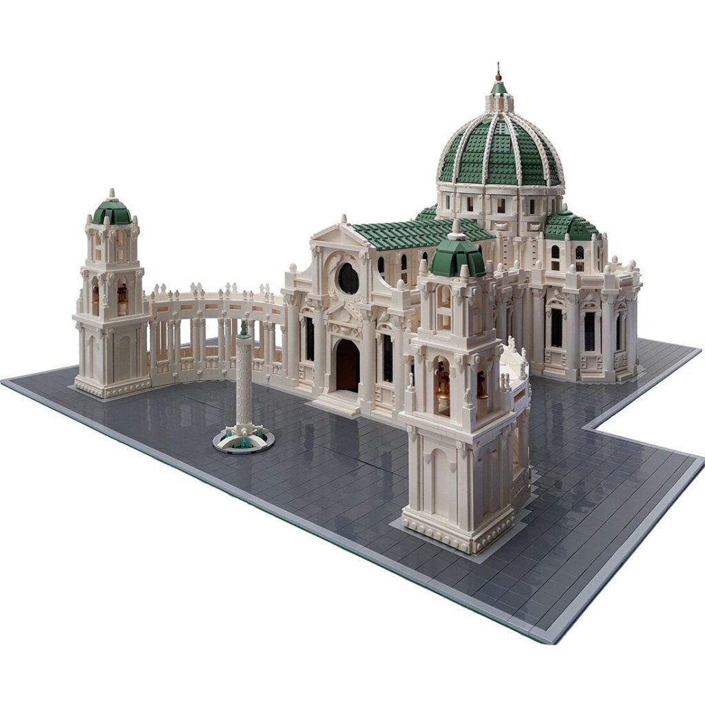 MOC-15896 Baroque Cathedral With 13304PCS