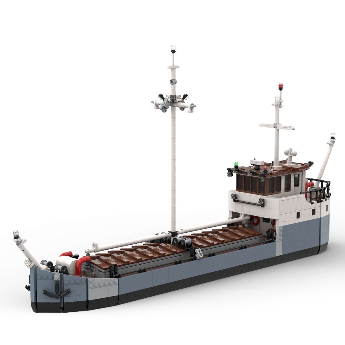 MOC-87964 Bay Cargo Boat With 1961PCS