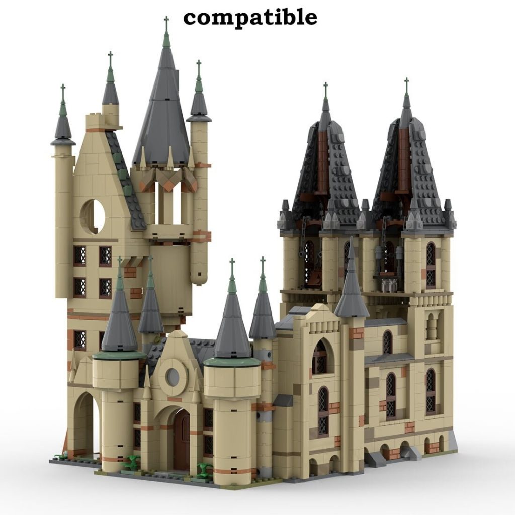 MOC-87567 Bell Towers With 1360 Pieces