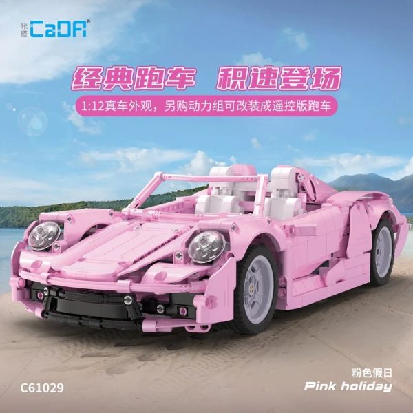 CADA C61029 Pink Holiday 5 - MOULD KING