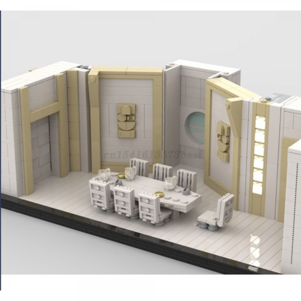Cloud City Dining Room MOC 96048 2 - MOULD KING