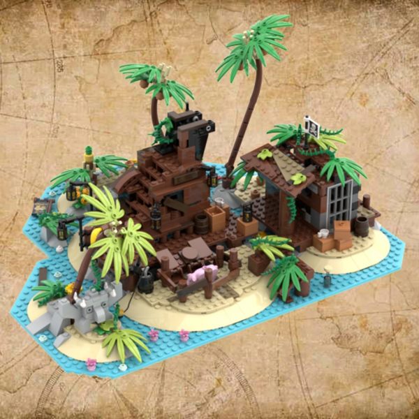 Islands of Barracuda Bay 21322 Alt. Build MOC 117866 1 - MOULD KING