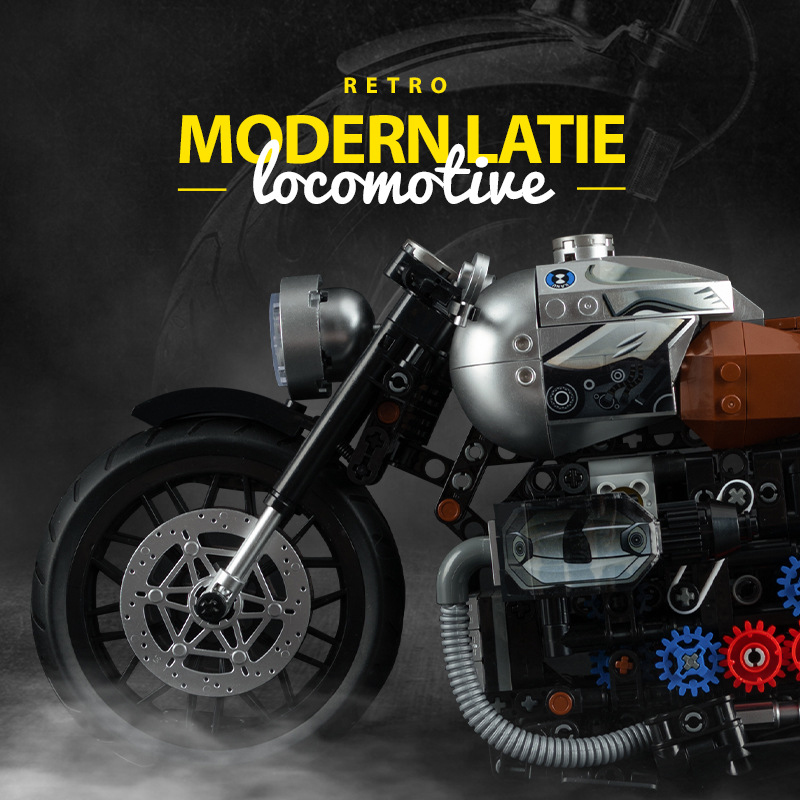 K-Box K10515 BMW Latte Motorcycle With 925pcs