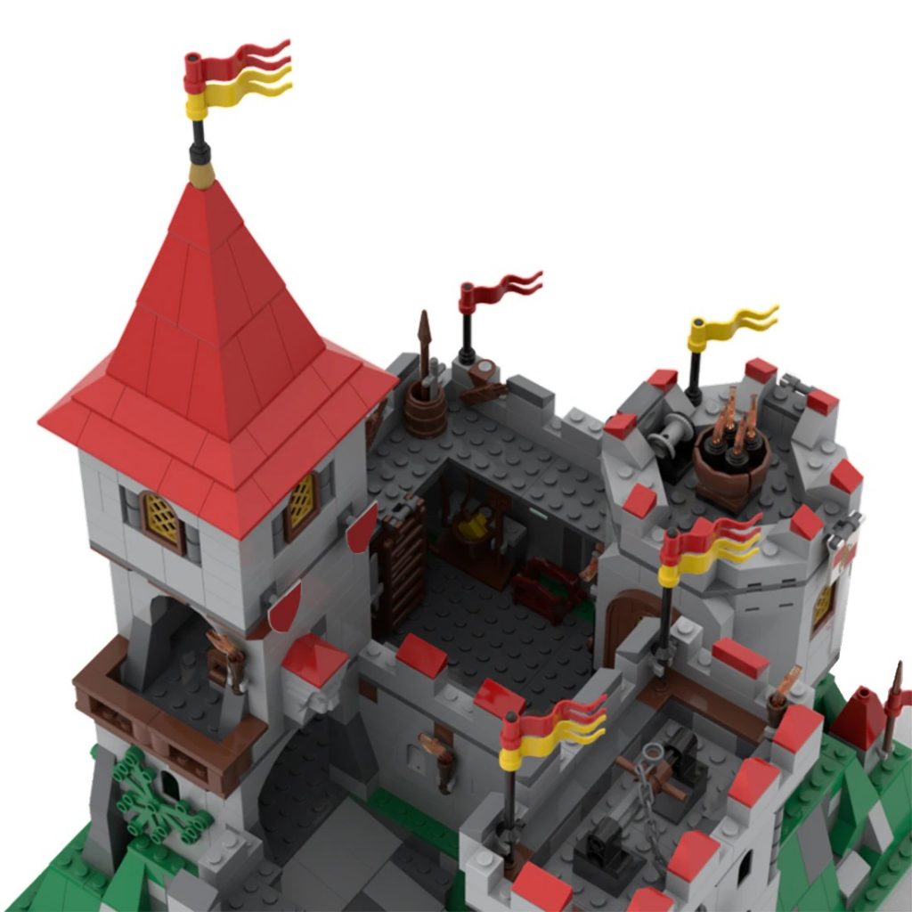 MOC-102994 King’s Mountain Castle from 7946 With 1000PCS
