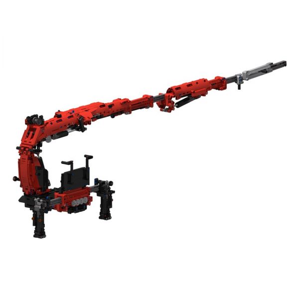 Large Knuckle Boom Crane MOC 101513 2 - MOULD KING