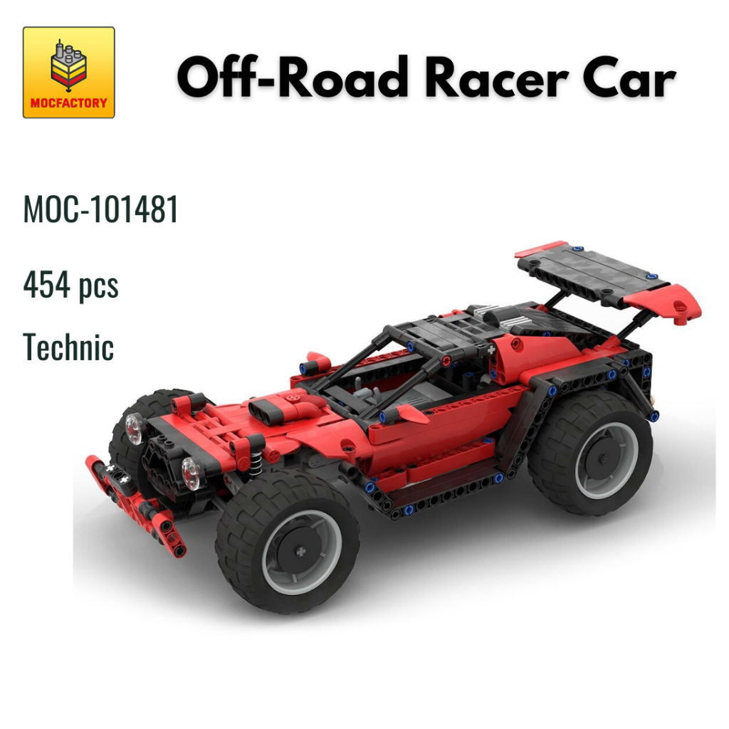 MOC-101481 Off-Road Racer Car With 454 Pieces