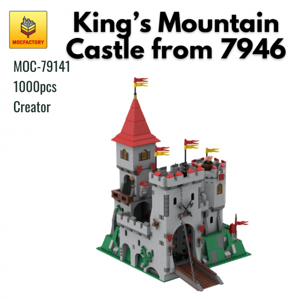 MOC 102994 Kings Mountain Castle - MOULD KING