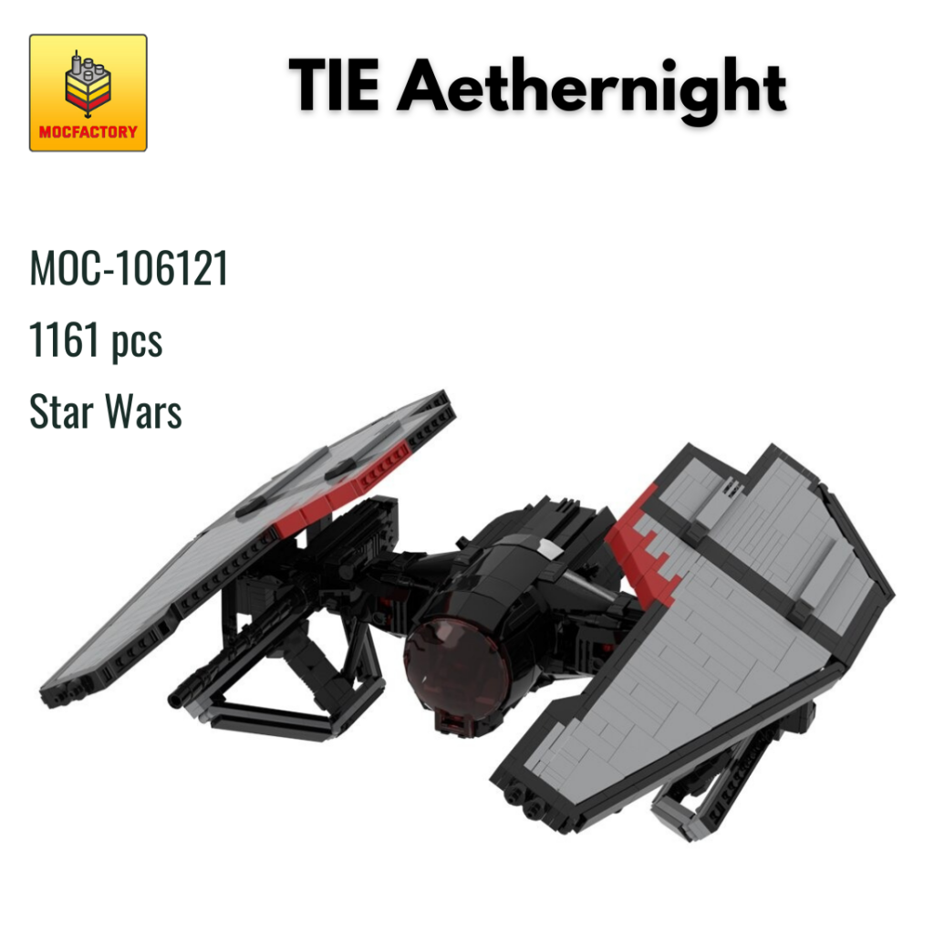 MOC-106121 TIE Aethernight (TIE/x8) With 1161 Pieces