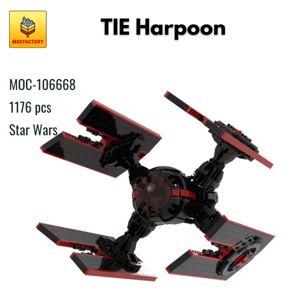 MOC-106668 TIE Harpoon (TIE/hp-fo) With 1176 Pieces
