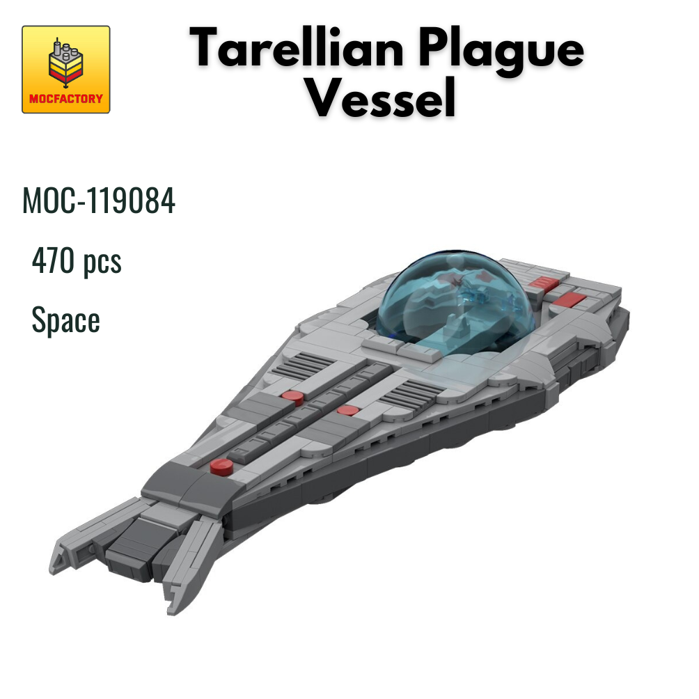 MOC-119084 Tarellian Plague Vessel With 470 Pieces
