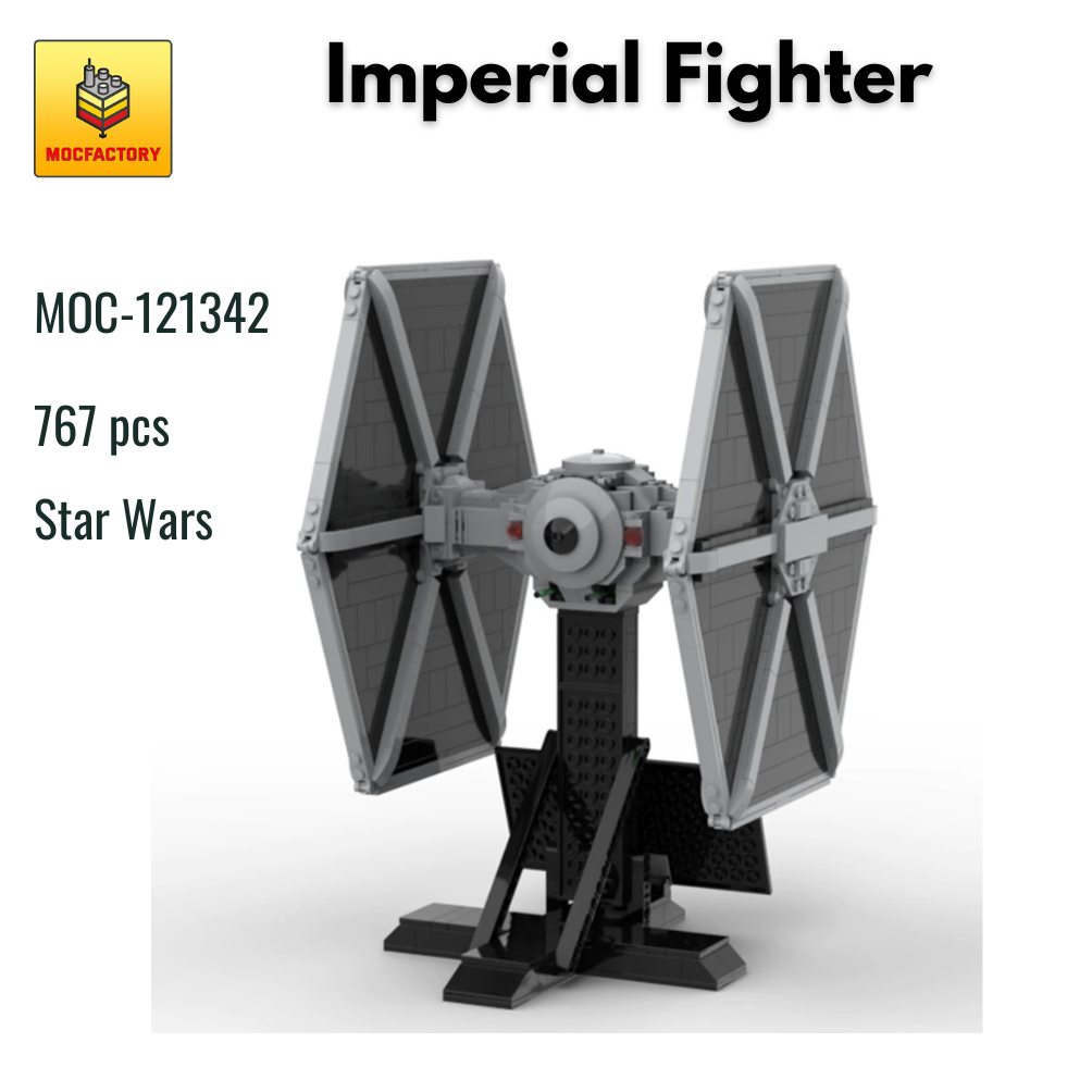 MOC-121342 Imperial Fighter With 767 Pieces