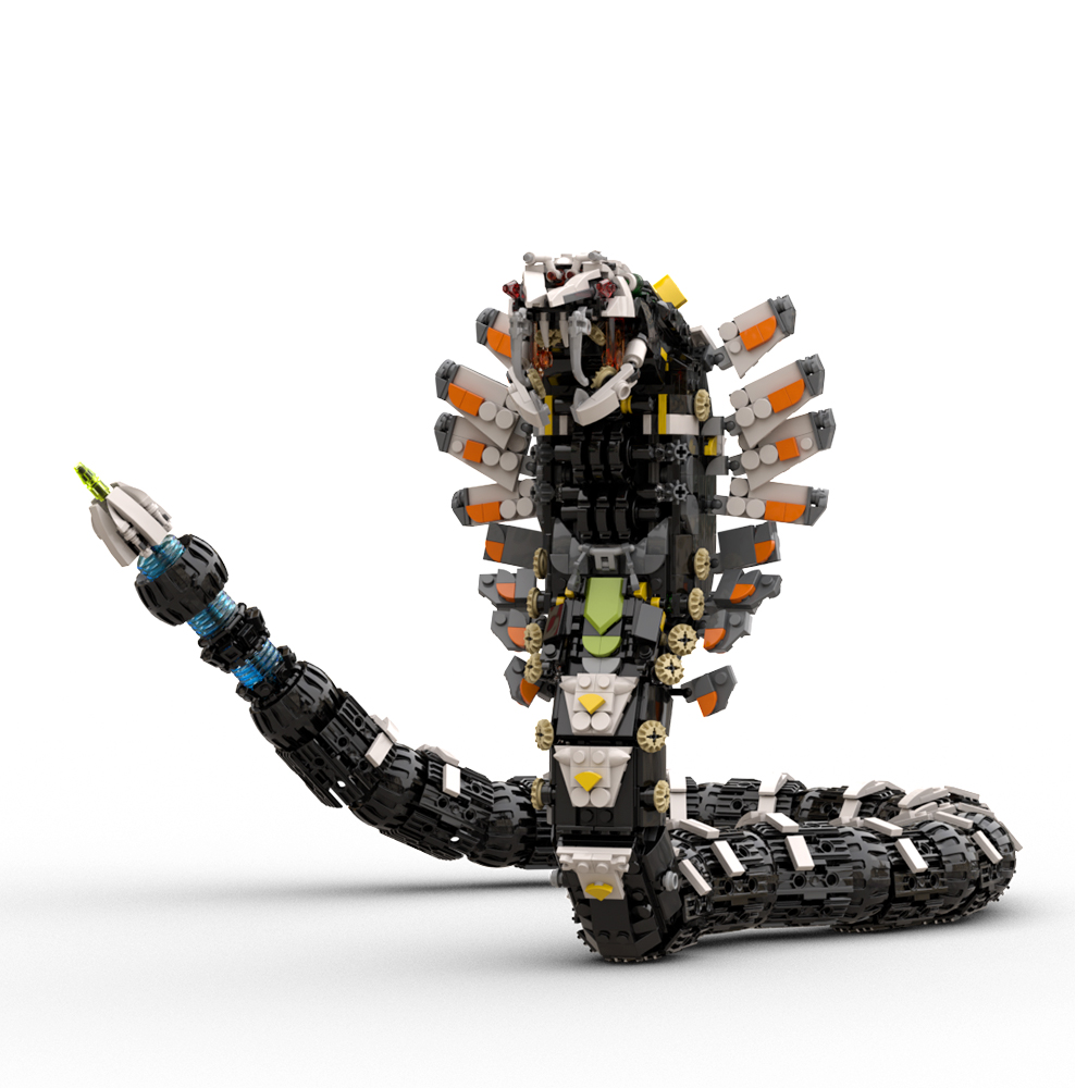 MOC-124102 Horizon Forbidden West Slitherfang With 1431 Pieces
