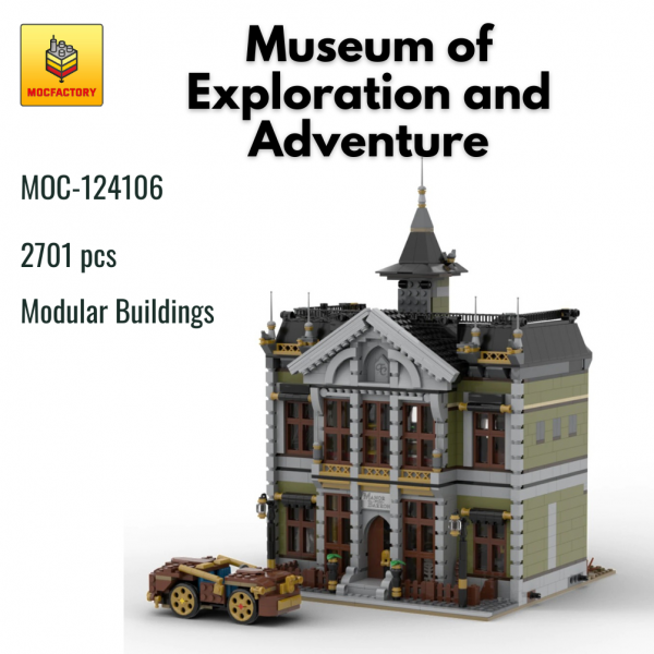 MOC 124106 Museum of Exploration and Adventure - MOULD KING