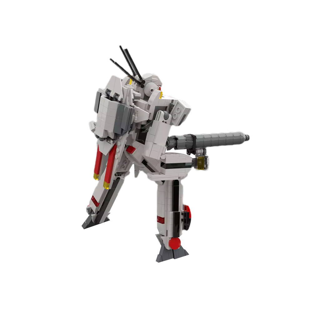MOC-124574 Robotech / Macross Valkyrie B – Mech Mode With 484 Pieces