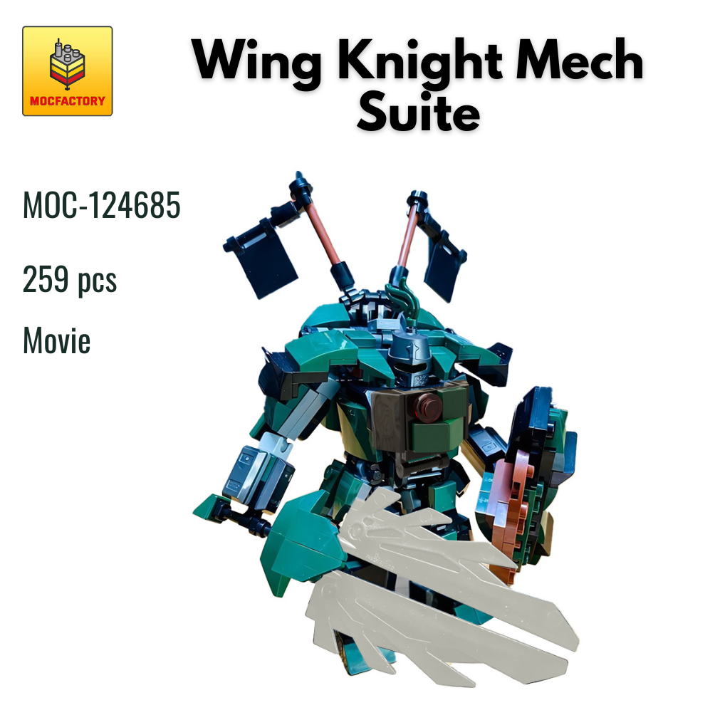 MOC-124685 Wing Knight Mech Suite With 259 Pieces