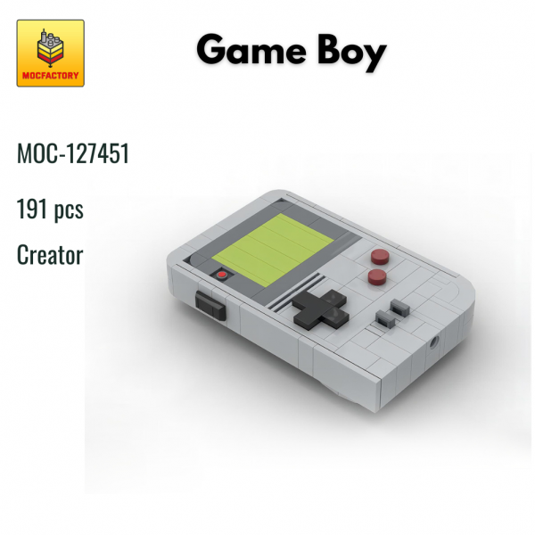 MOC 127451 Creator Game Boy MOC FACTORY - MOULD KING