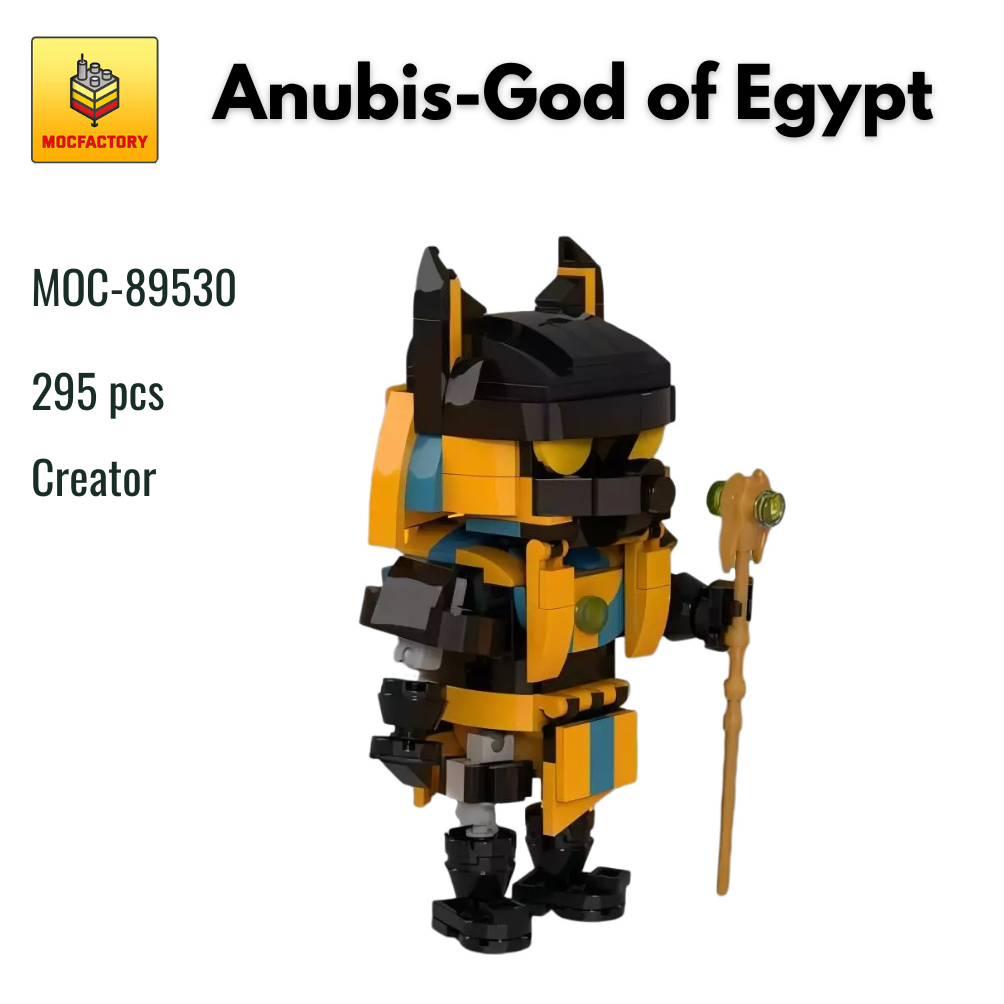 MOC-89530 Anubis-God of Egypt With 295 Pieces