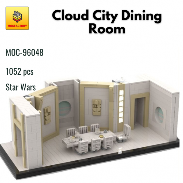 MOC 96048 Star Wars Cloud City Dining Room MOC FACTORY - MOULD KING