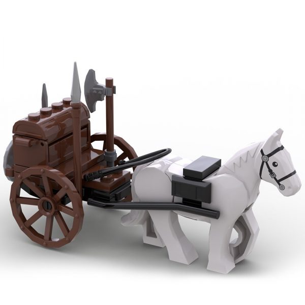 Medieval Supply Wagon MOC 87090 4 - MOULD KING