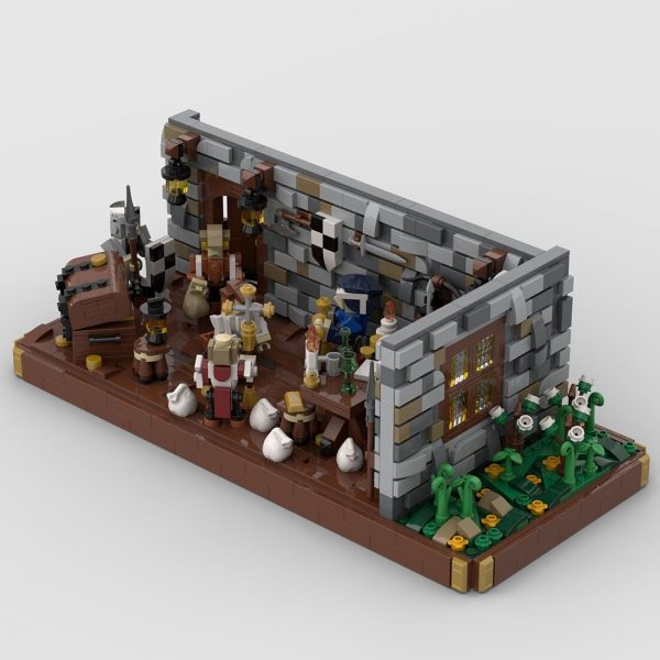 Medieval Taxes Paid To The Count And The Church MOC 108371 5 - MOULD KING