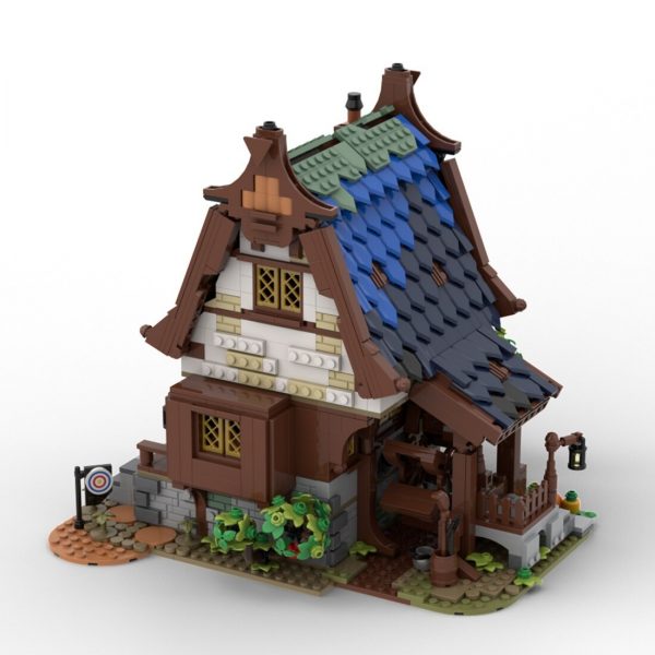 Medieval Water Mill MOC 82443 4 - MOULD KING