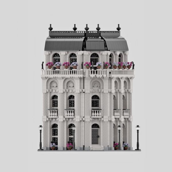 Modular House MOC 39837 4 - MOULD KING