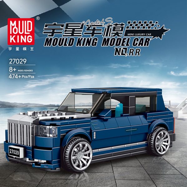Mould King 27029 Technic No.RR Racers Car 3 - MOULD KING