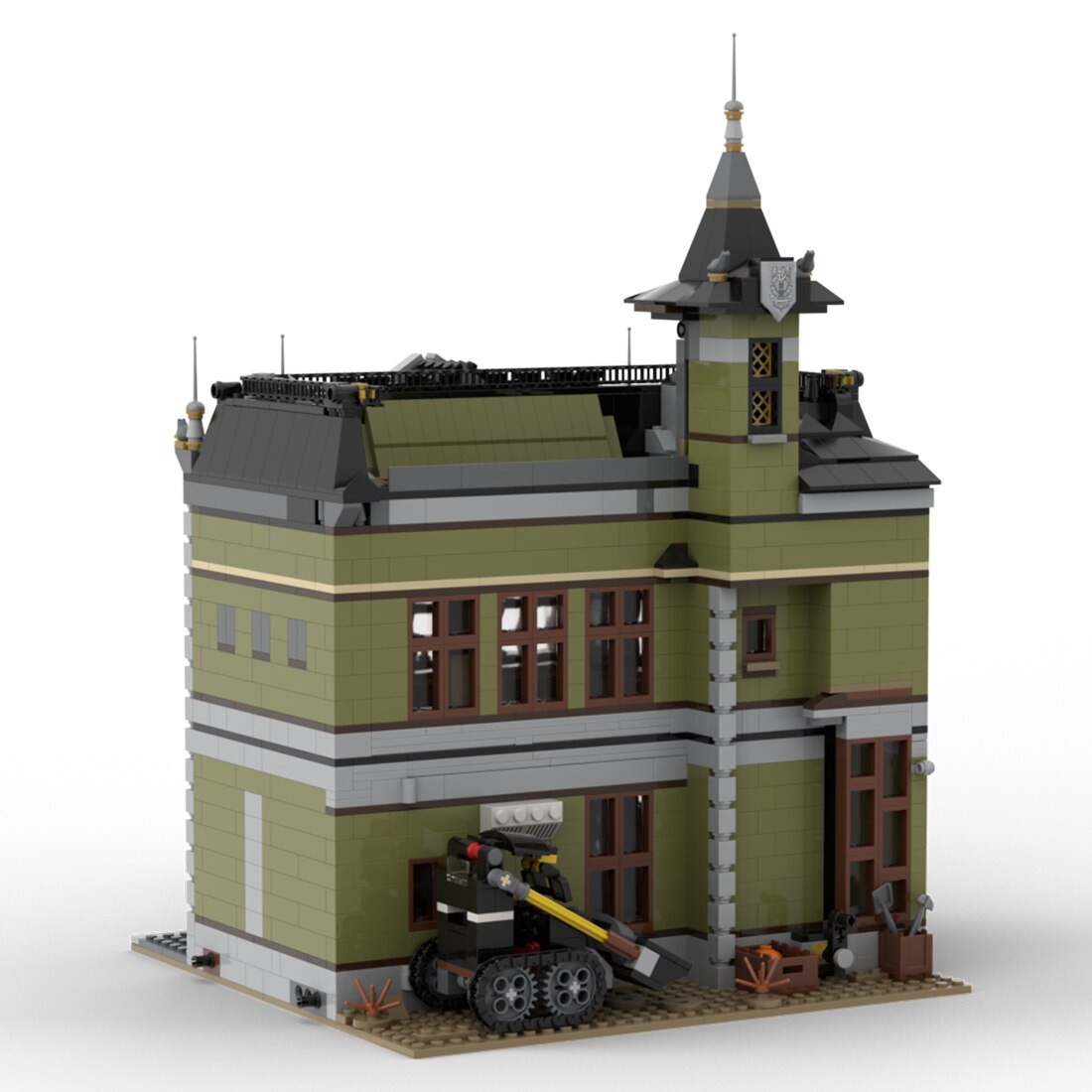 MOC-124106 Museum of Exploration and Adventure With 2701 Pieces