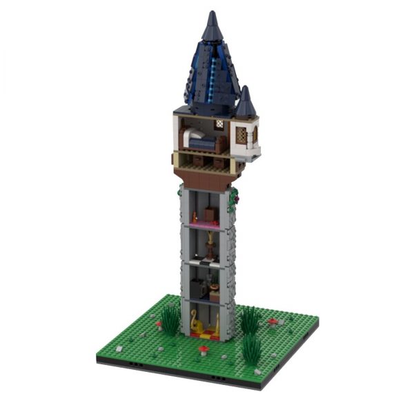 Rapunzel Tower Modular Fairy Tale World MOC 68309 5 - MOULD KING