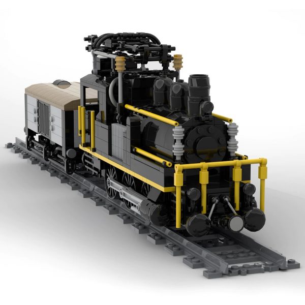 Swiss Electrified Steam Locomotive MOC 58561 2 - MOULD KING