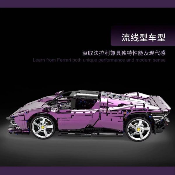 TGL 006 1 Ferrari SP3 Chrome Purple 2 - MOULD KING