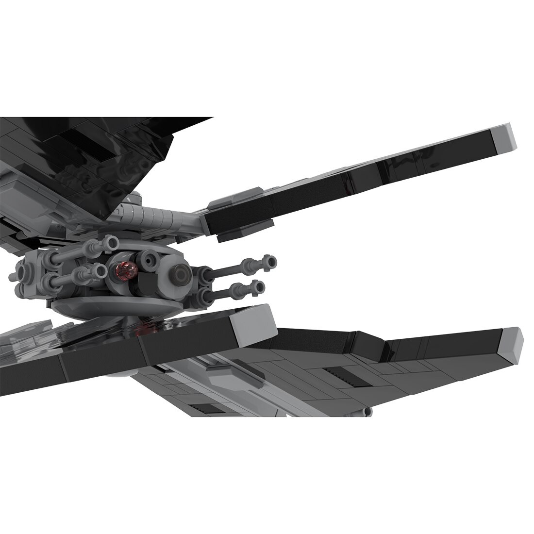 MOC-111378 TIE Dragonfly Drone (TIE/dx) With 456 Pieces