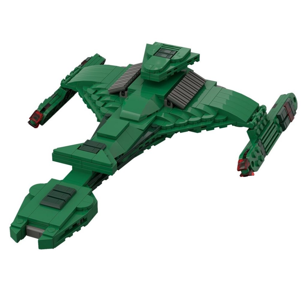 MOC-112682 Klingon Vor’cha With 323 Pieces