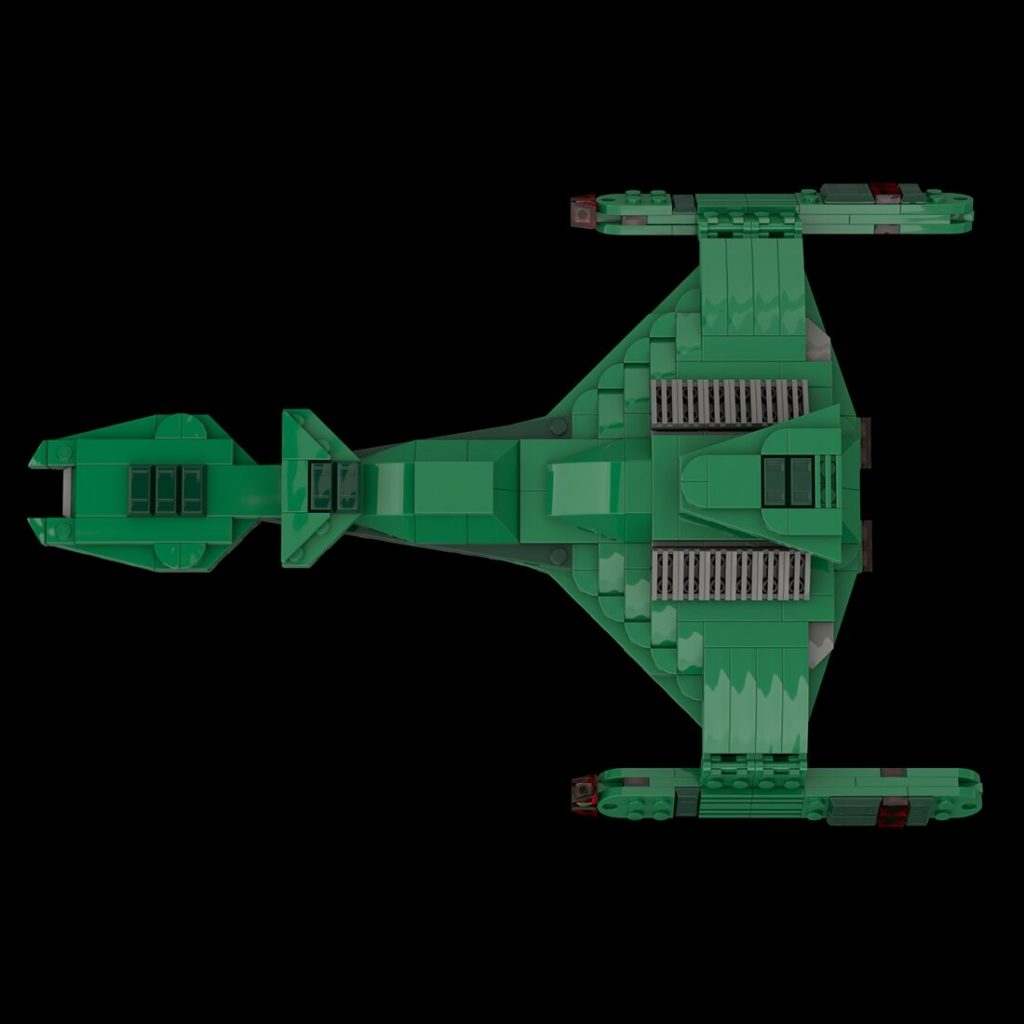 MOC-112682 Klingon Vor’cha With 323 Pieces