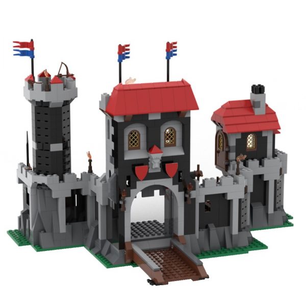 authorized moc 116972 medieval black cas main 4 - MOULD KING